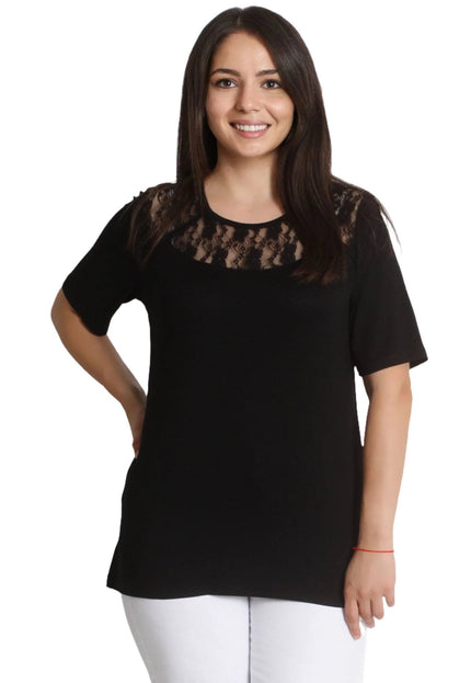 Дамска елегантна блуза с ефектно деколте - Подходяща за официални събития - Пролет - Лято - Maxi Market