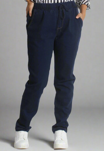 Дамски еластични дънки в големи размери - XL - 5XL - Произведени в България - Всички сезони - Maxi Market