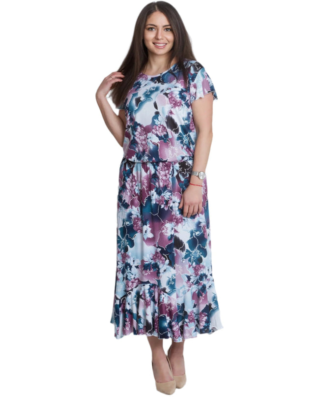 Дамски сет от блуза и пола в големи размери 2XL/5XL - Maxi Market