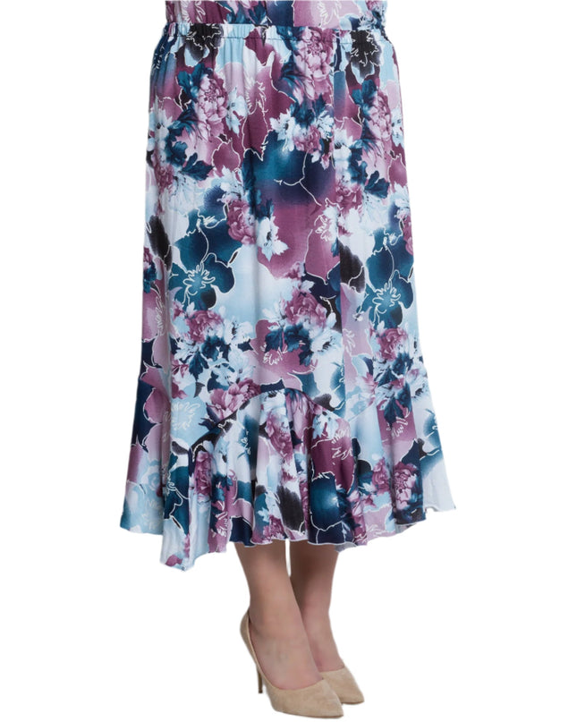 Дамски сет от блуза и пола в големи размери 2XL/5XL - Maxi Market
