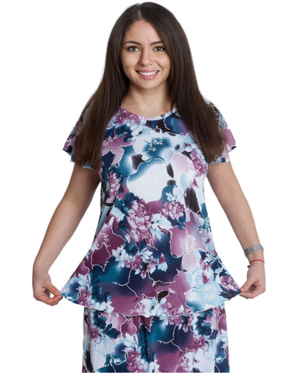 Дамски сет от блуза и пола в големи размери 2XL/5XL - Maxi Market