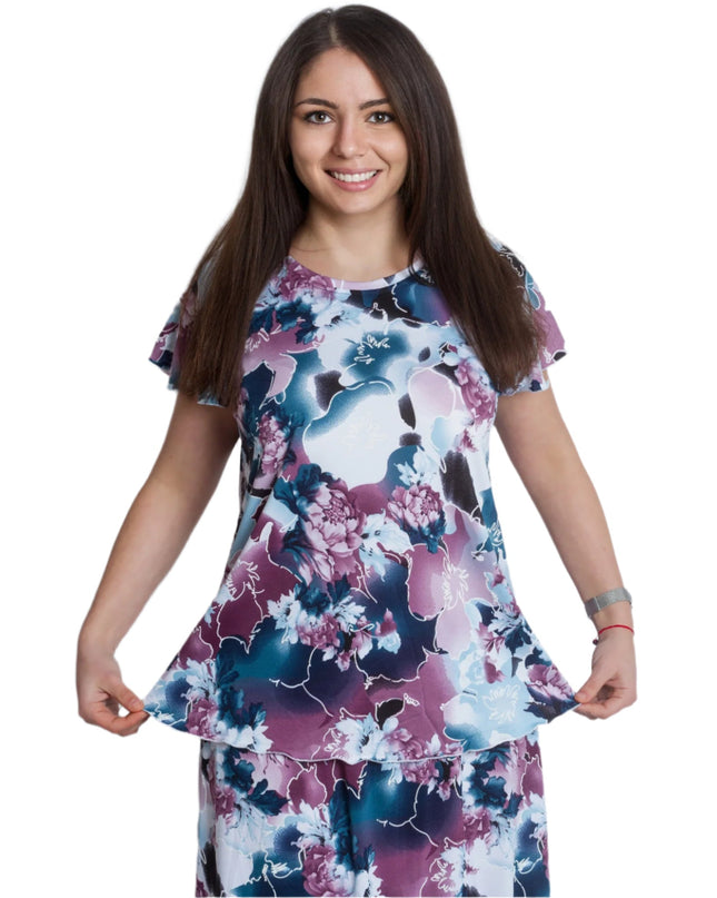 Дамски сет от блуза и пола в големи размери 2XL/5XL - Maxi Market
