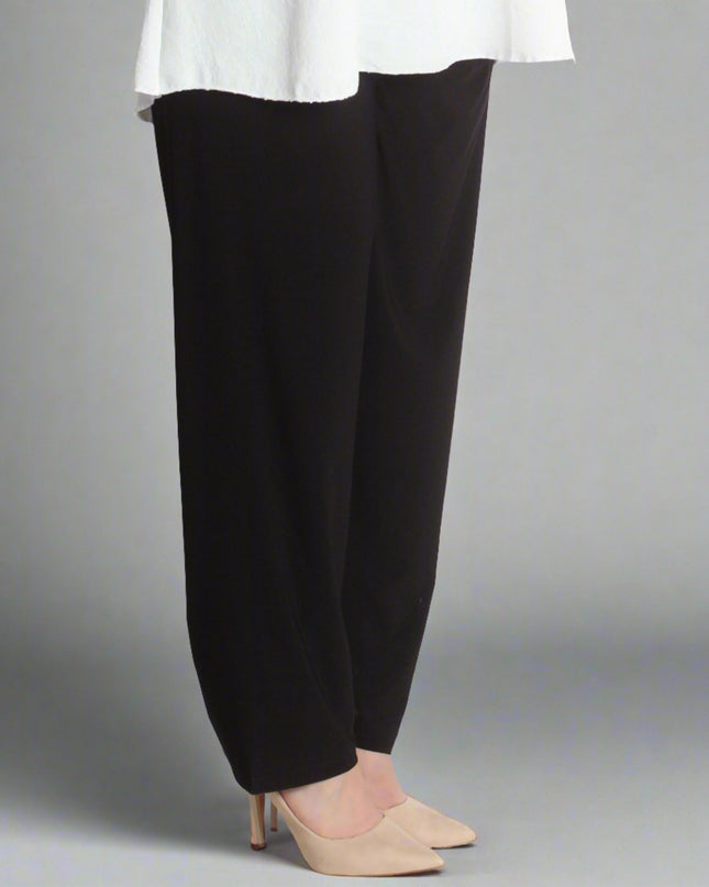 Еластичен дамски панталон - Свободна кройка - 3XL,4XL,5XL,6XL - Maxi Market