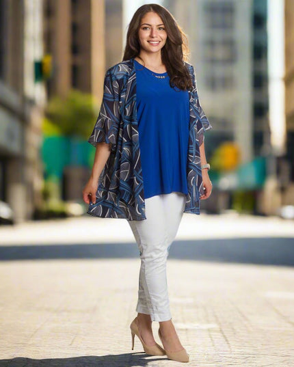 Официален макси комплект с потник и шифонено наметало - Maxi Market