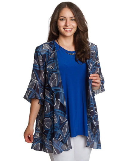 Официален макси комплект с потник и шифонено наметало - Maxi Market