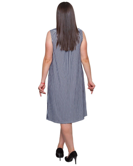 Плюс Размери Елегантна Рокля - Стилна - 2XL, 3XL - Пролет - Лято - Maxi Market