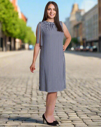Плюс Размери Елегантна Рокля - Стилна - 2XL, 3XL - Пролет - Лято - Maxi Market