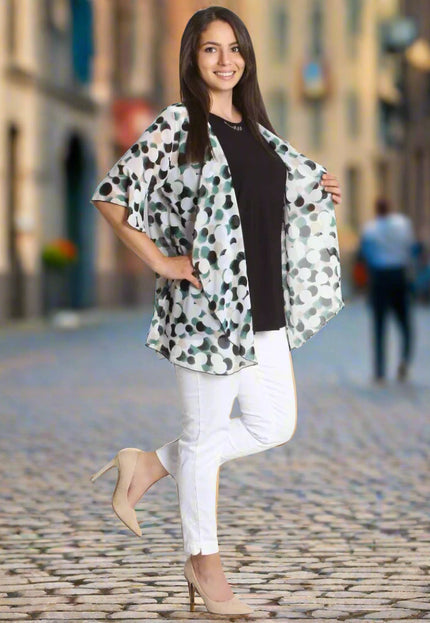 Стилен дамски сет от две части - 2XL,3XL,4XL,5XL - Пролет - Лято - Maxi Market