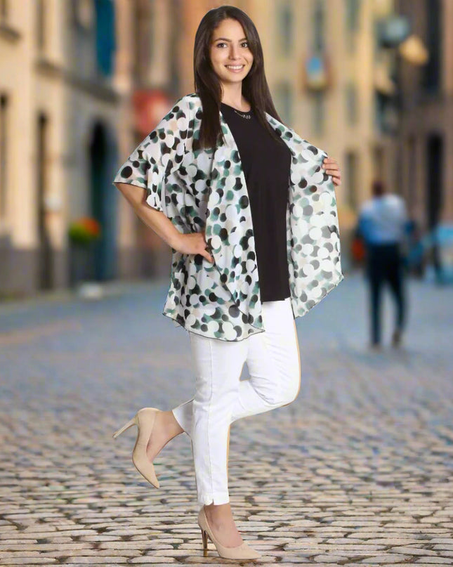 Стилен дамски сет от две части - 2XL,3XL,4XL,5XL - Пролет - Лято - Maxi Market